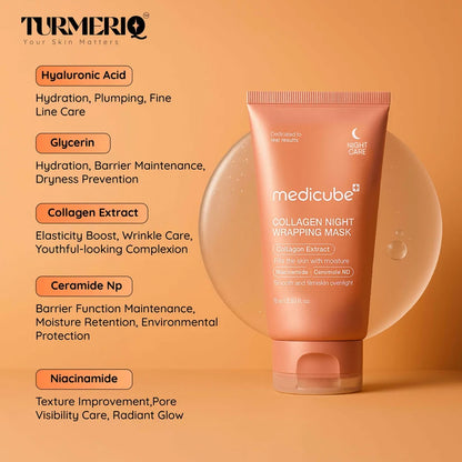 Deep Collagen Night Mask 🥇 Korean Beauty Secret| Now In India